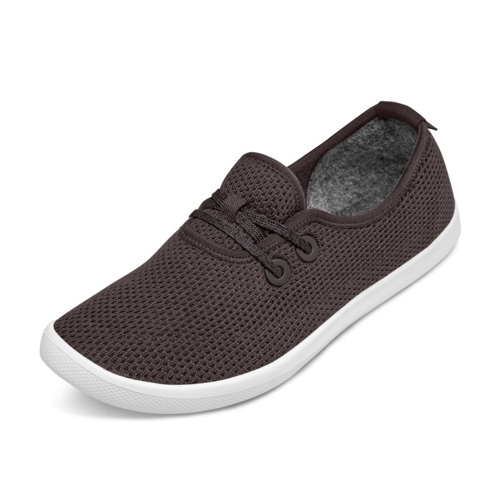 Allbirds Men's Boat Shoes Dark Grey - Tree Skippers - 52106HDMN